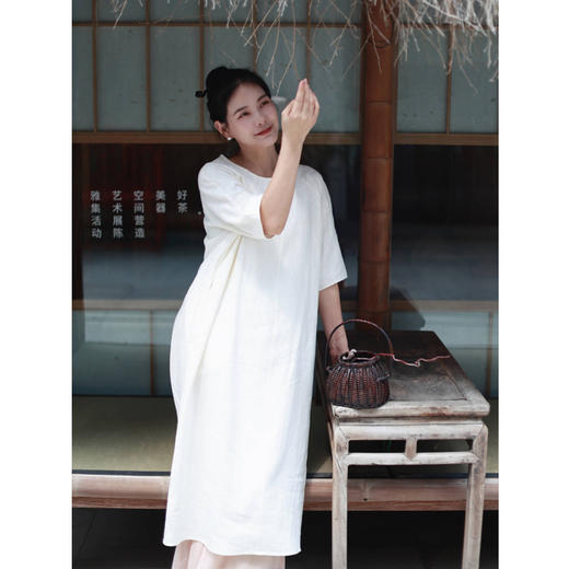 【抖音专属】连衣裙（23707392山矾） 商品图1