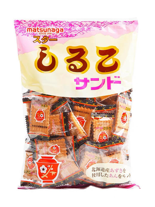 松永红豆夹心饼干210g 商品图3