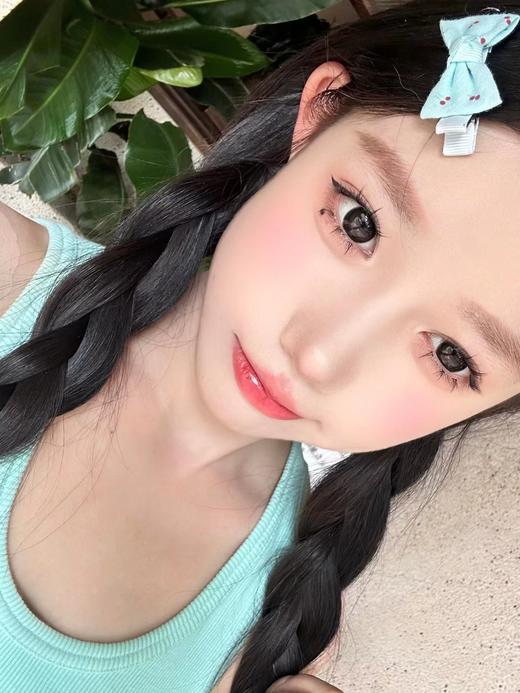 【中直径】EALLAGIRL-小黑桃-14.2mm【年抛 0-800度 无525-575】高氧非离子 商品图5