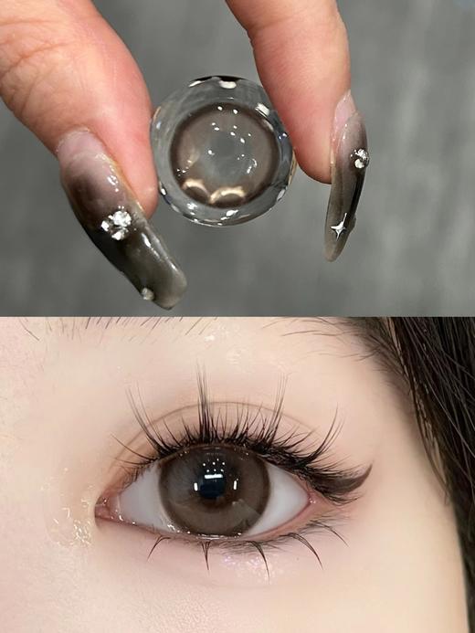 【中直径】EALLAGIRL-栗栗山茶-14.2mm【年抛 0-800度 无525-575】高氧非离子 商品图5