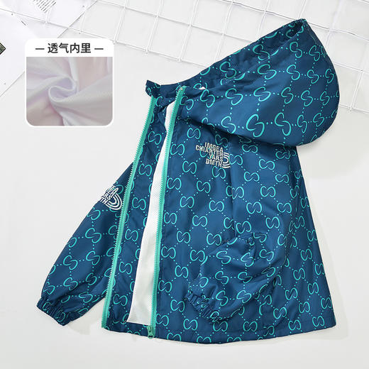 【49/件】23年秋季冲锋衣中大童110-170码三防面料 商品图7