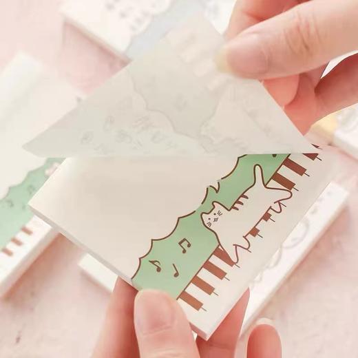 晨光文具卡通便利贴优事贴可爱猫狗办公标记贴n次贴记事便条便签本子告示贴1本 商品图2