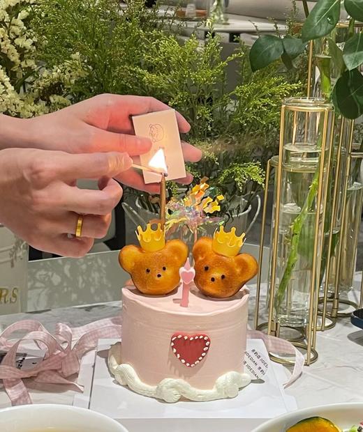 爱意情侣小熊（前面桃心蜡烛不同） 商品图2