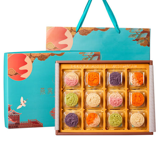 言禧 瑞兽燕窝月饼720（经典款） 商品图0