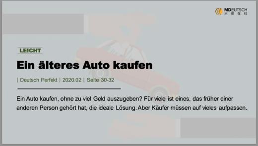Ein älteres Auto kaufen丨L 商品图0