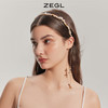 ZEGL人造珍珠流苏发箍女高级感复古法式夏天森系仙美款发饰头饰品 商品缩略图4