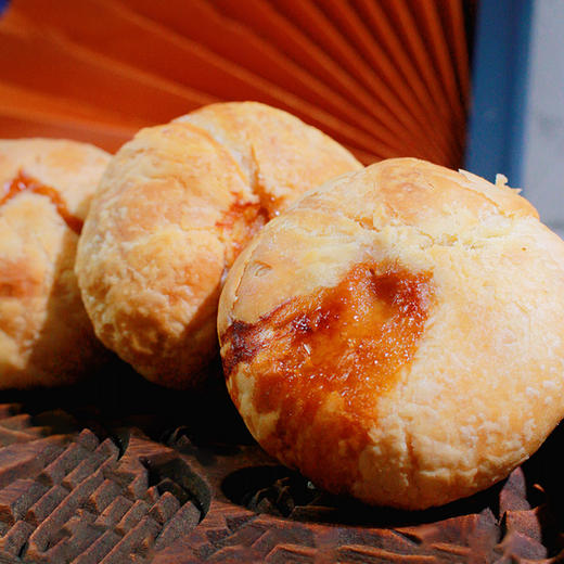 严将军x金猪府榨菜鲜肉月饼礼盒400g 商品图2