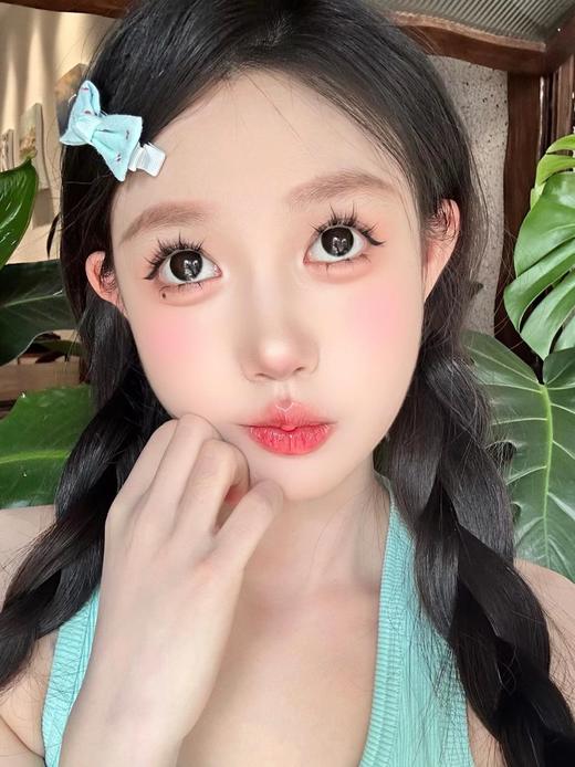 【中直径】EALLAGIRL-小黑桃-14.2mm【年抛 0-800度 无525-575】高氧非离子 商品图12