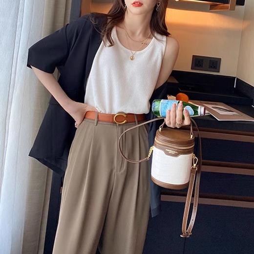 裁缝学苑AQ186吊带背心纸样女装女内打底宽肩带无袖上衣版型衣服 商品图1