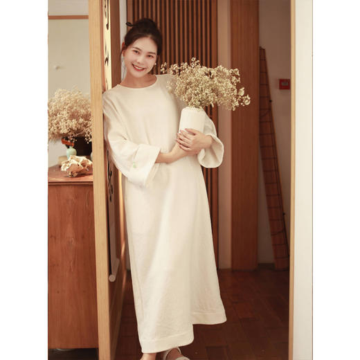 【抖音专属】连衣裙（23807462-山矾） 商品图1