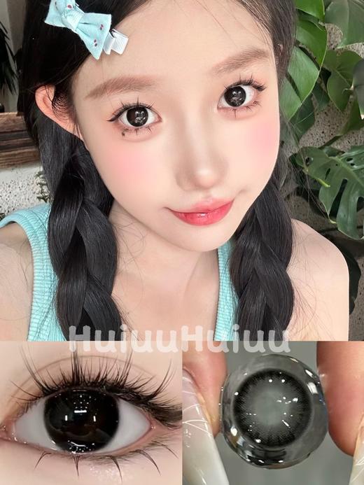 【中直径】EALLAGIRL-小黑桃-14.2mm【年抛 0-800度 无525-575】高氧非离子 商品图0