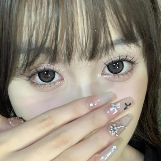 【大直径】EALLAGIRL-复古黑莓-14.5mm【年抛 0-800度 无525/575】 商品图7