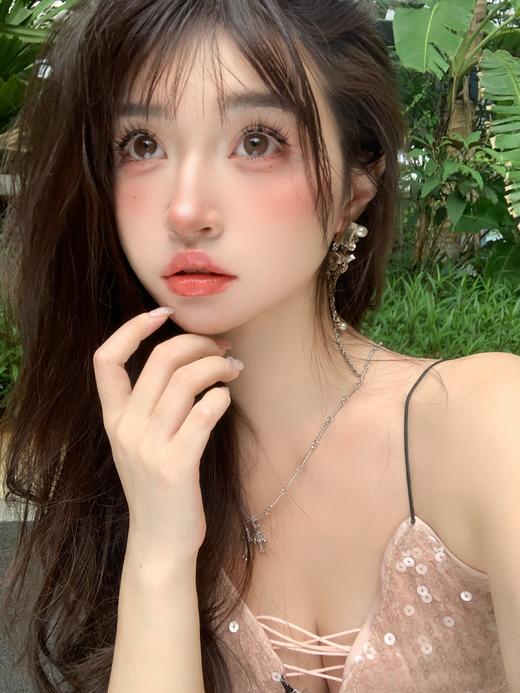 【中直径】EALLAGIRL-煮草莓-14.2mm【年抛 0-800度 无525-575】高氧非离子 商品图1