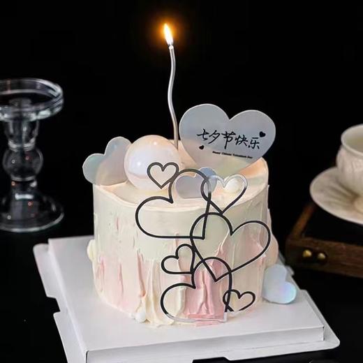 怦然心动 七夕情人节蛋糕 商品图0
