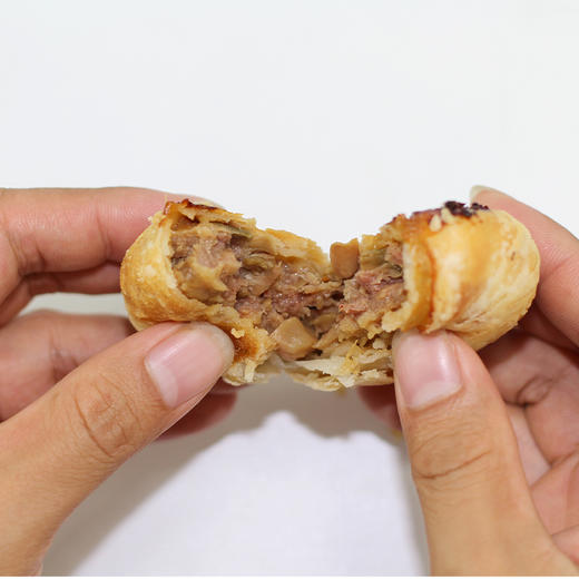 严将军x金猪府榨菜鲜肉月饼礼盒400g 商品图4