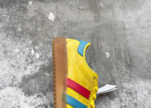 夏季特惠💰300 Adidas Originals Bermuda 绒面麂皮防滑耐磨轻便低帮板鞋 商品图8