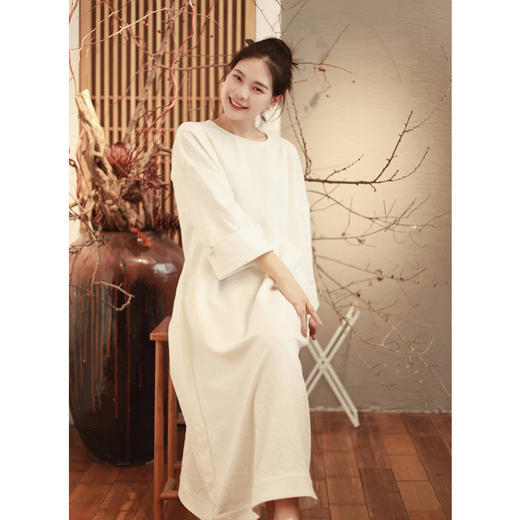 【抖音专属】连衣裙（23807462-山矾） 商品图2