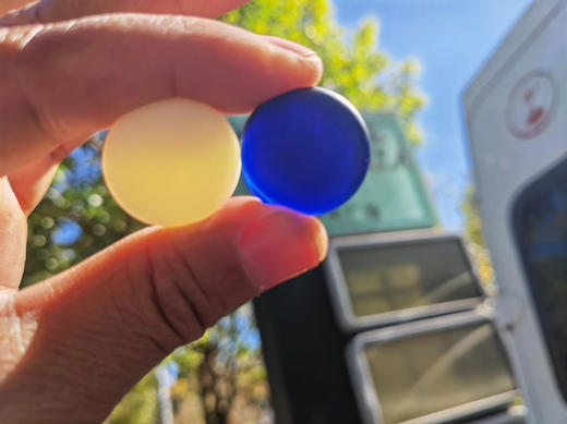 云窑精品亮光型蓝色中子 商品图2