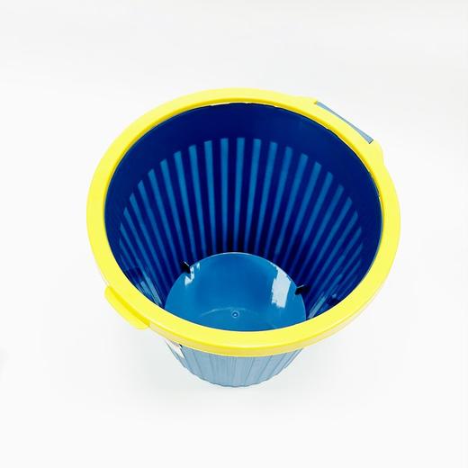 压圈式垃圾桶废纸篓杂物桶茶水桶不漏水家用酒店商用办公室厨房客厅卫生间厕所卫生桶颜色随机1个 商品图4