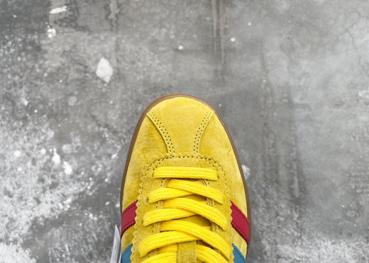 夏季特惠💰300 Adidas Originals Bermuda 绒面麂皮防滑耐磨轻便低帮板鞋 商品图6