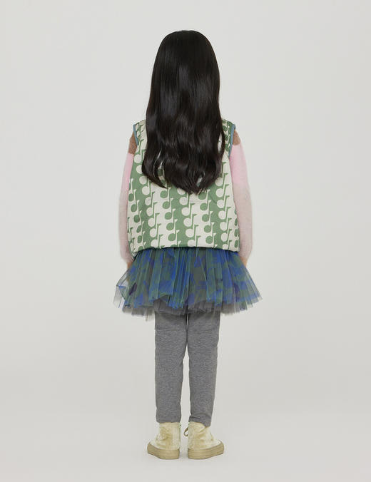 jnby   23年秋款  0感音符文艺羽绒马甲  1N9C11610 商品图5