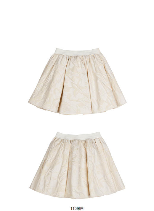 jnby  23年秋款  精致提花短款腰裙 1N9D11710 商品图11