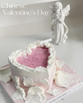 给你的偏爱 意境蛋糕