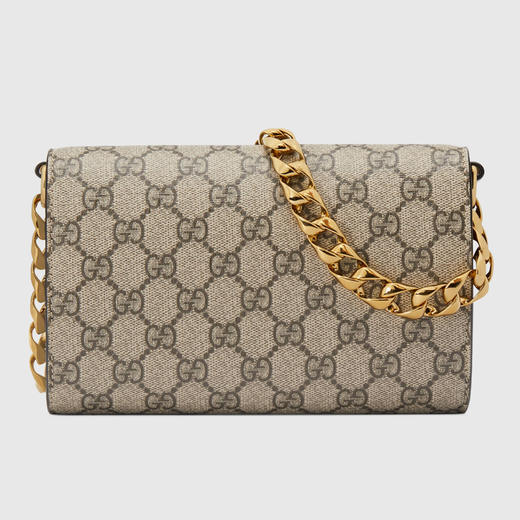 GUCCI 古驰 女士 马衔扣1955系列 GG Supreme帆布 迷你手袋 混色 724713 HUHHX 8565 商品图2