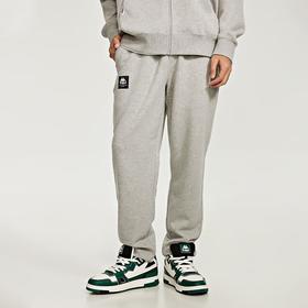 Kappa卡帕针织运动裤2023新款男抽绳松紧腰长裤休闲收口小脚卫裤