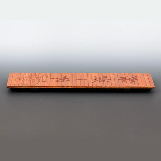 禅茶一味竹简茶盘-大 商品图1