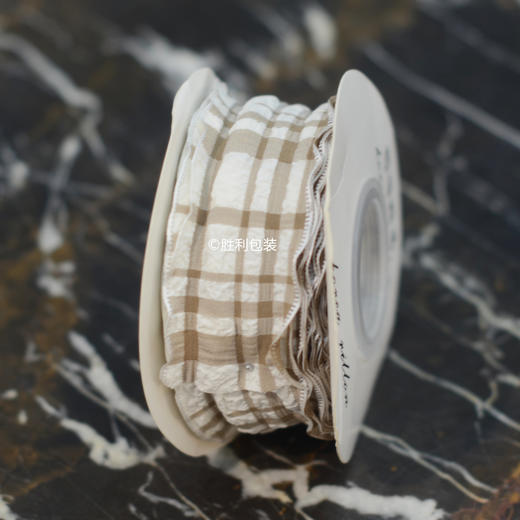 格子皱褶丝带4CM 商品图3