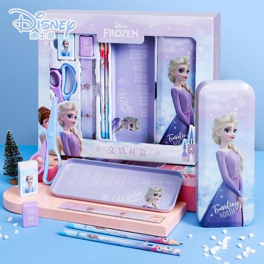 迪士尼儿童文具套装学习用品7件套 小学生节日生日礼物活动奖品 商品图0