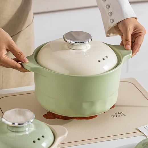 摩登主妇砂锅煲家用耐高温燃气煲汤炖锅煲仔饭石锅炖汤陶瓷锅汤锅 商品图1