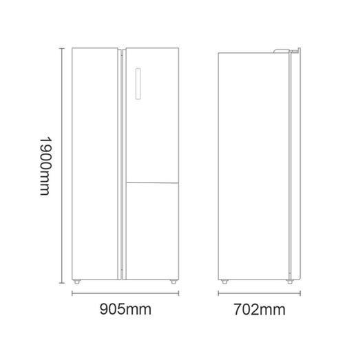 卡萨帝（Casarte）冰箱 BCD-603WGCRTM7S5U1 商品图12