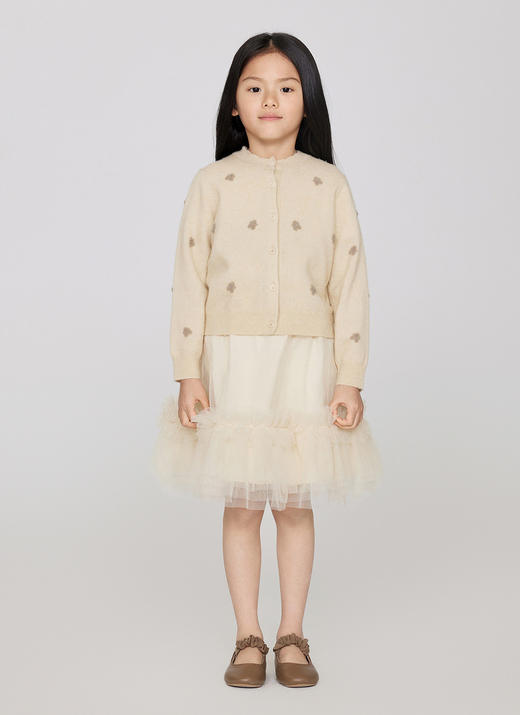 jnby  23年秋款 绵羊毛短款开襟毛衫 1N9311500 商品图8