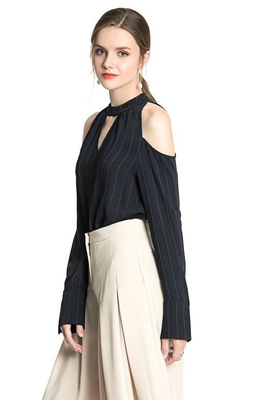 SIEGO 挖肩条纹上衣 3500 商品图2