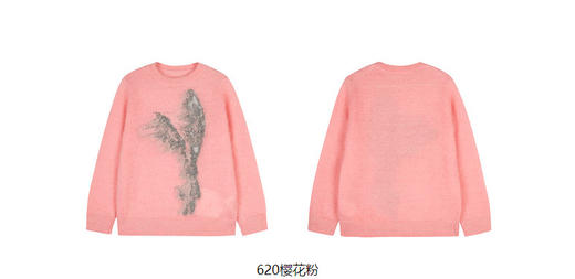 jnby  23年秋款  风吹兔子柔软亲肤长袖套头毛衫 1N9312670 商品图14