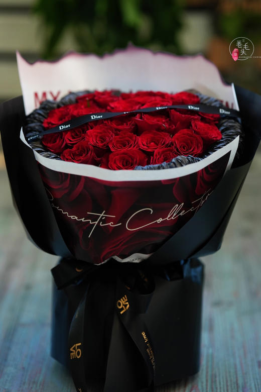 #2023. 8.22七夕# 24枝红玫瑰花束 商品图4