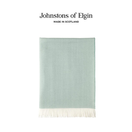 Johnstons of Elgin超细美利奴羊毛家居毯 商品图4