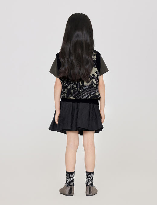 jnby  23年秋款  精致提花短款腰裙 1N9D11710 商品图7