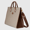 【二】GUCCI 古驰 男士互扣式双G中号托特包 混色 674148 92THG 8563 商品缩略图1