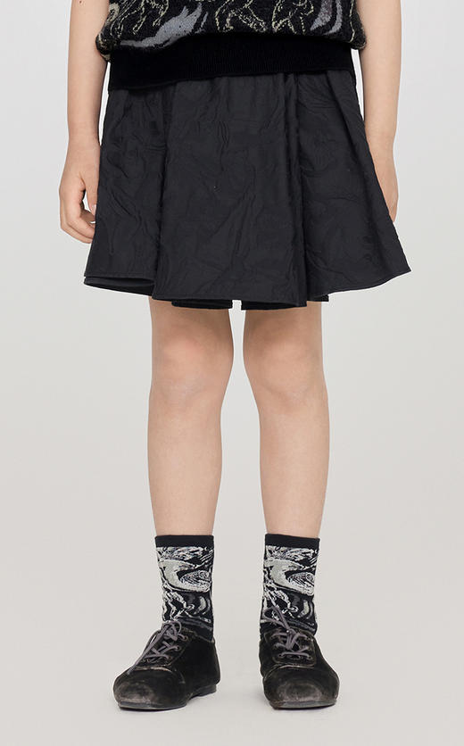 jnby  23年秋款  精致提花短款腰裙 1N9D11710 商品图5