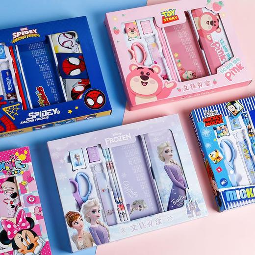 迪士尼儿童文具套装学习用品7件套 小学生节日生日礼物活动奖品 商品图2