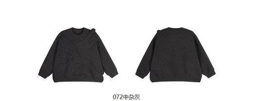 jnby  23年秋款  落肩廓形圆领套头卫衣  1N9411920 商品图10