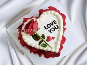 此情相依C款情侣生日蛋糕