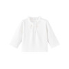 英氏女宝宝T恤荷叶领刺绣套头衫2023春夏外出上衣YRTAJ3P277A 商品缩略图4