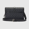 GUCCI 古驰 男士饰互扣式双G印花GG邮差包 黑色 745679 92TCN 1000 商品缩略图2