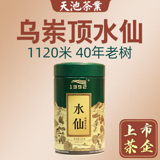 天池单丛 1392 乌岽水仙 凤凰单枞茶七彩系列100g*2礼盒装 商品图2