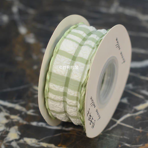 格子皱褶丝带4CM 商品图4