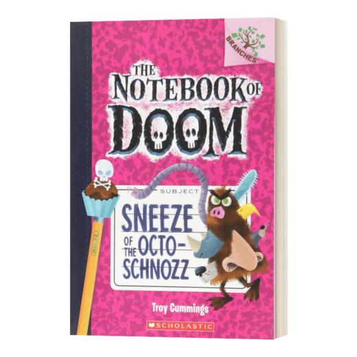 英文原版 The Notebook of Doom #11 Sneeze of the Octo-Schnozz 毁灭笔记11 儿童绘本故事书 英文版 进口英语原版书籍 商品图0